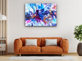 ・"Colorspray Abstract"・Glass Wall Art - Wonders Of Wall